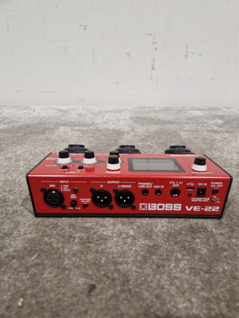 Boss VE-22 Vocal Performer Effects Pedal - Good w/ Power Supply - Image 3