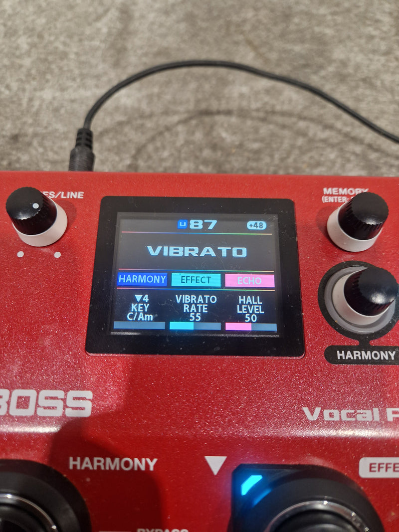 Boss VE-22 Vocal Performer Effects Pedal - Good w/ Power Supply - Image 16