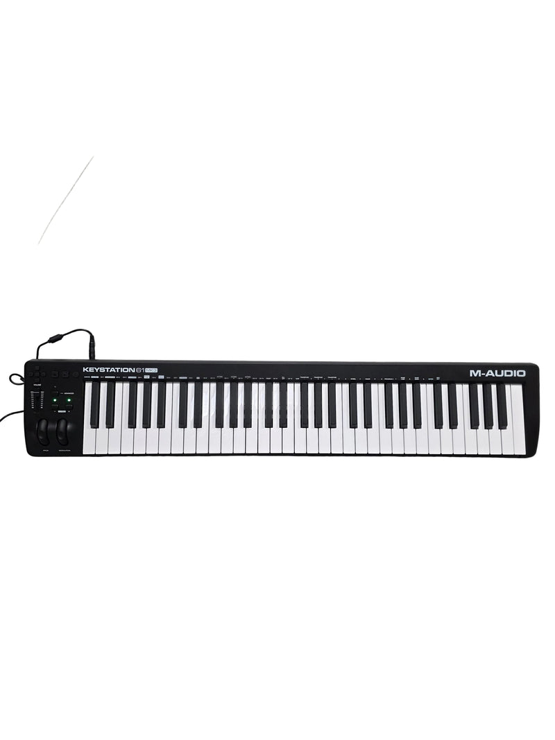 M-Audio Keystation 61 MK3 - MIDI Controller Keyboard - Black - Midi Controller - Excellent - Image 1