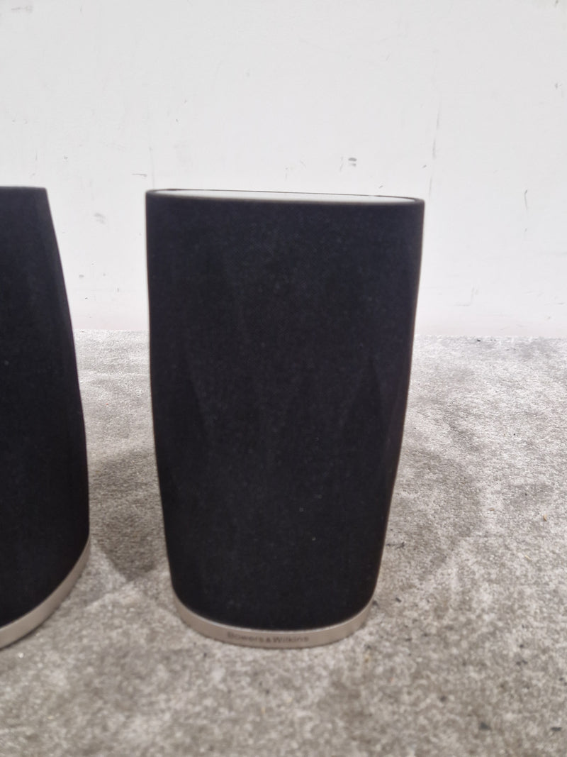 B&W Formation Flex Pair - Wireless Speakers - Pair - Black - Excellent w/ Original Box, Cables & Manuals - Image 2