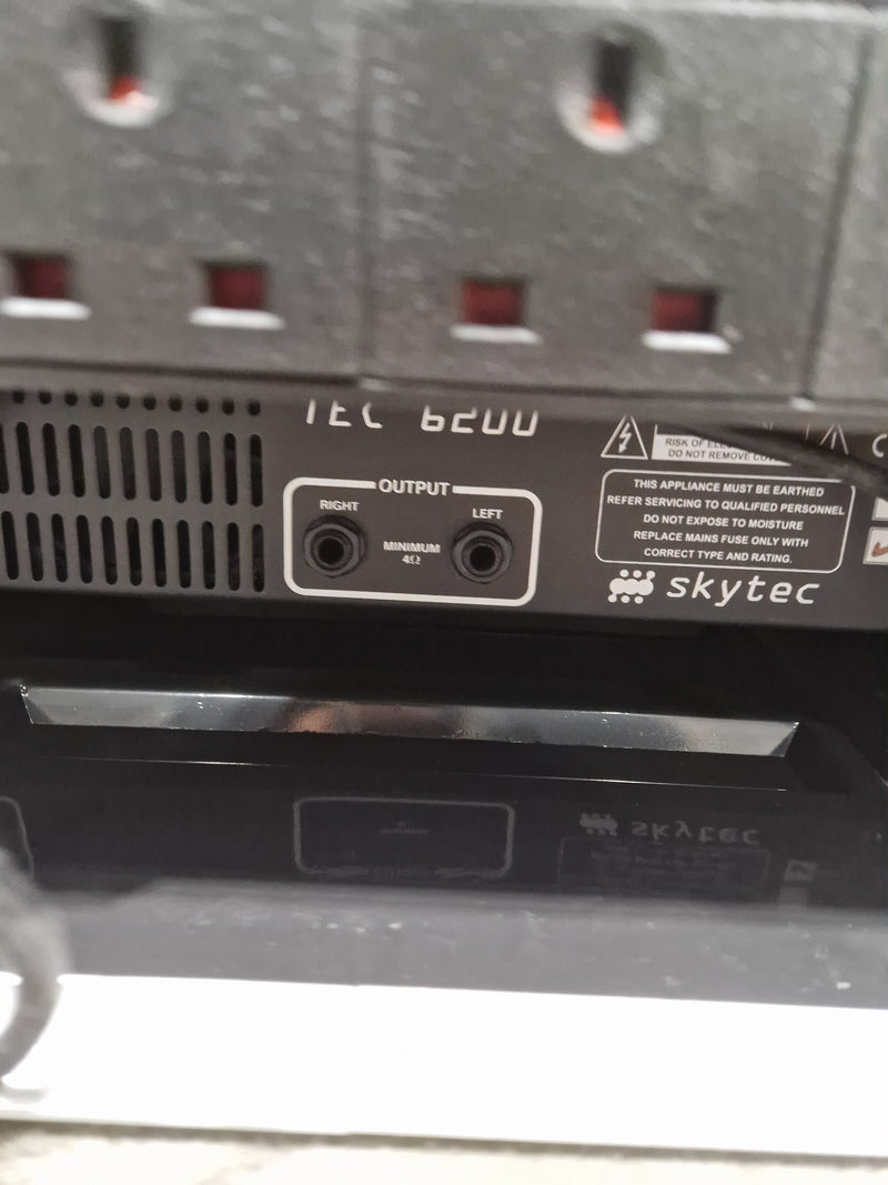 Skytec TEC 6200 - Power Amplifier - 2 x 100W - Black - Power Amplifiers - Spares or Repair - Image 10