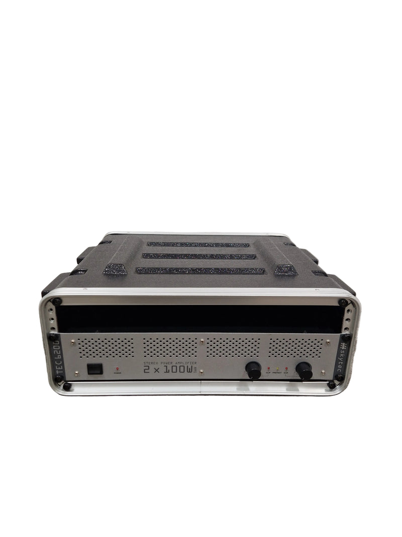 Skytec TEC 6200 - Power Amplifier - 2 x 100W - Black - Power Amplifiers - Spares or Repair - Image 1