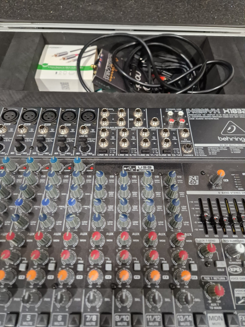 Behringer Xenyx X1832USB - Audio Mixer - Black - Mixer - Good - Image 8