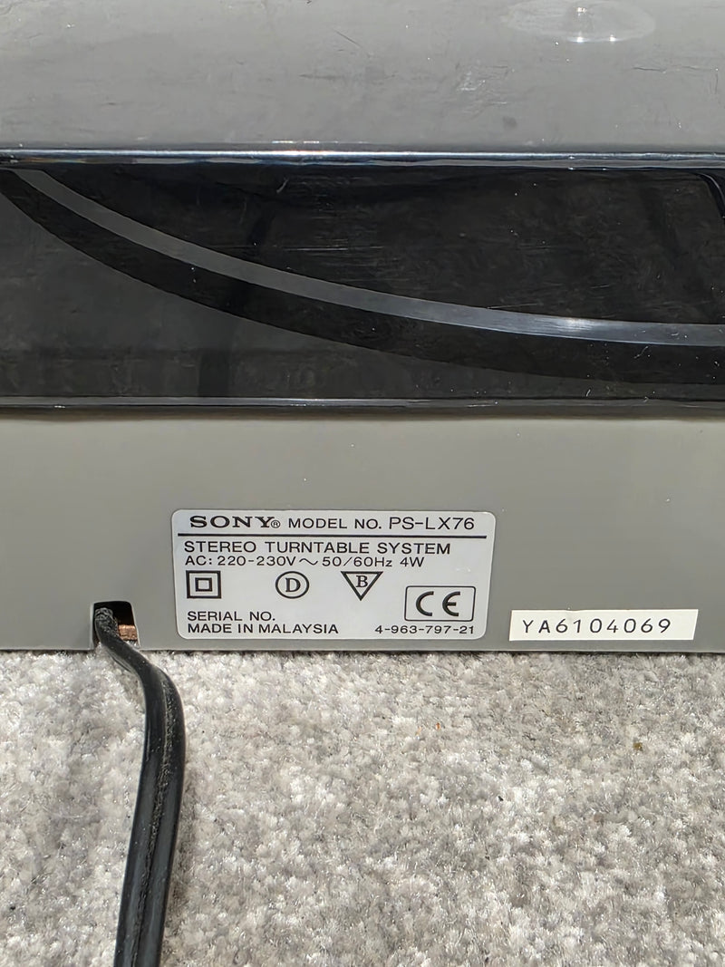 Sony PS-LX76 - Turntable/Record Player - Good - Image 7