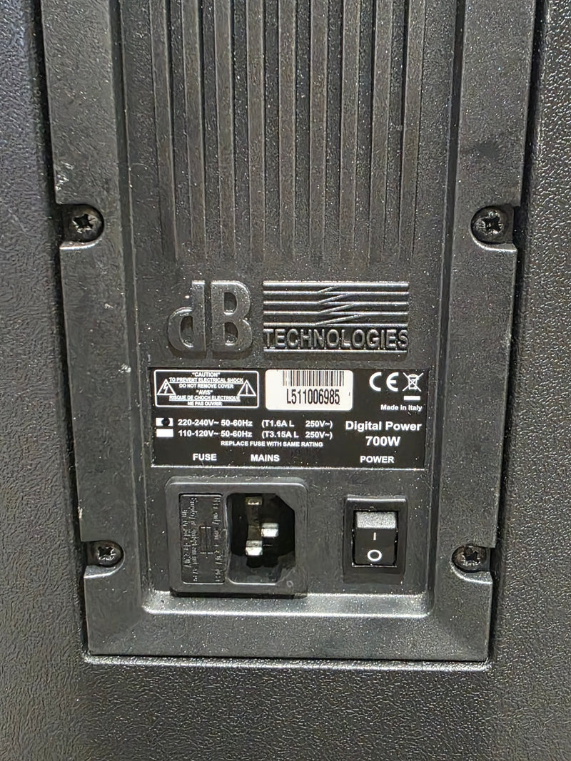 dB Technologies Opera 715DX - Powered Speakers - Black - PA Speakers - Good - Image 5