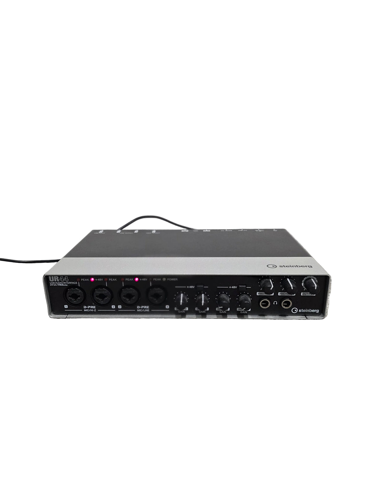 Steinberg UR44 - USB Audio Interface - Black - Excellent w/ Original Box, Manuals & Cables