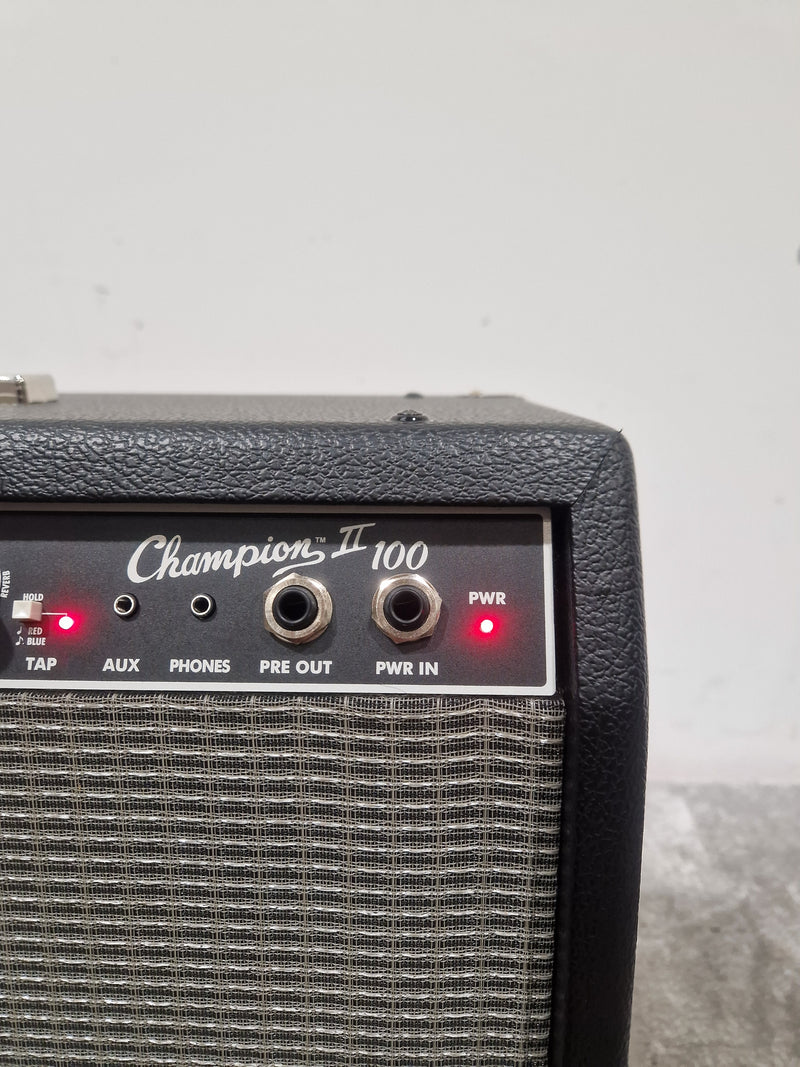 Fender Champion II 100 Combo - Guitar Amplifier Combo - Black - Like New w/ Cables & Tags - Image 18