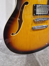 Hamer XT - Semi-Hollow Electric Guitar - Sunburst - Excellent w/ Hard Case - Photo 7
