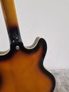 Hamer XT - Semi-Hollow Electric Guitar - Sunburst - Excellent w/ Hard Case - Photo 12