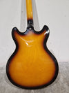 Hamer XT - Semi-Hollow Electric Guitar - Sunburst - Excellent w/ Hard Case - Photo 18