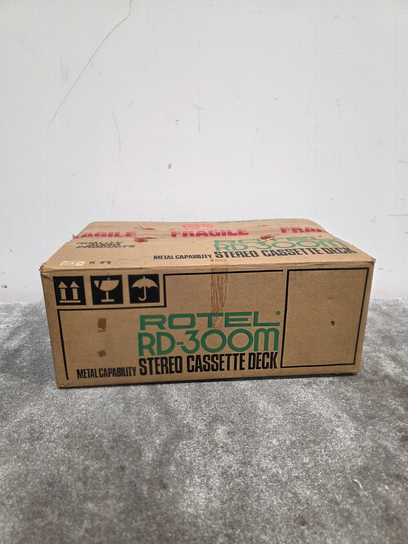 Rotel RD-300M - Stereo Cassette Tape Deck - Fair w/ Original Box - Image 8