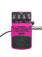 Behringer FD300 - Ultra Feedback/Distortion Pedal - Pink - Good - Image 1