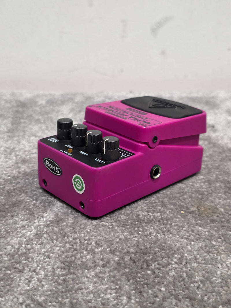 Behringer FD300 - Ultra Feedback/Distortion Pedal - Pink - Good - Image 4