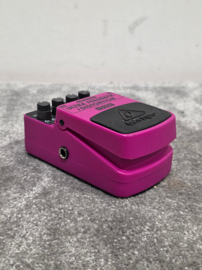 Behringer FD300 - Ultra Feedback/Distortion Pedal - Pink - Good - Image 5