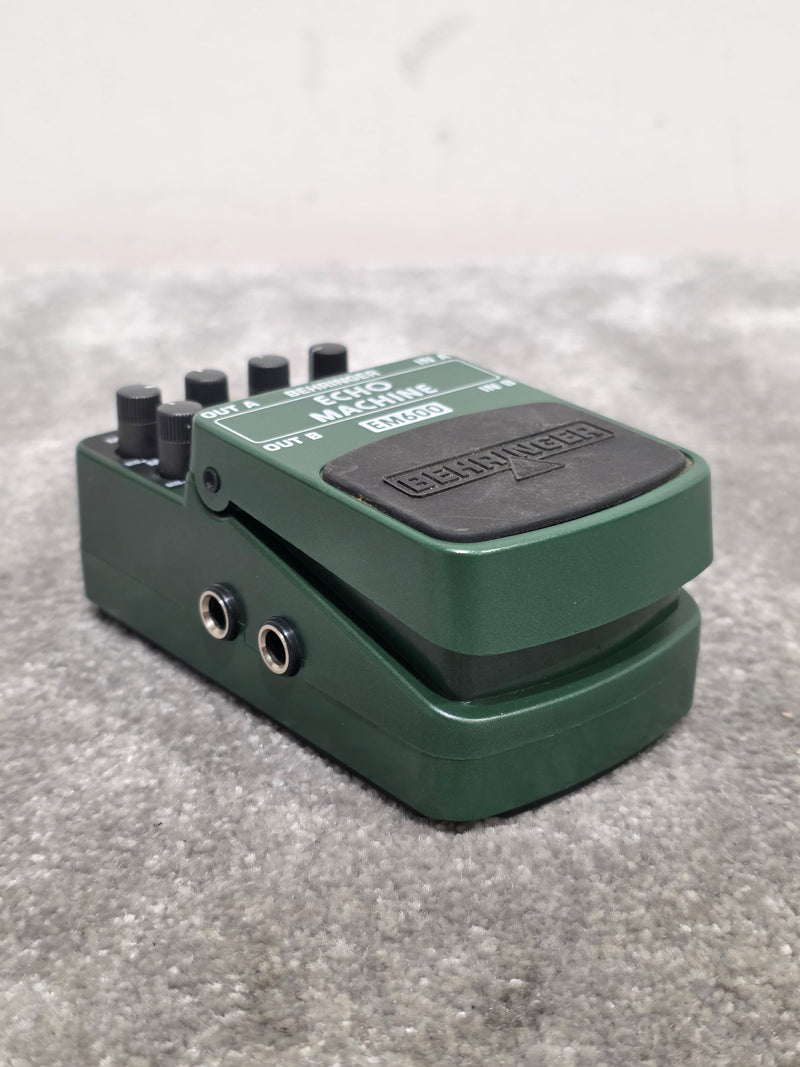 Behringer EM600 Echo Machine - Guitar Effects Pedal - Green - Good - Image 2