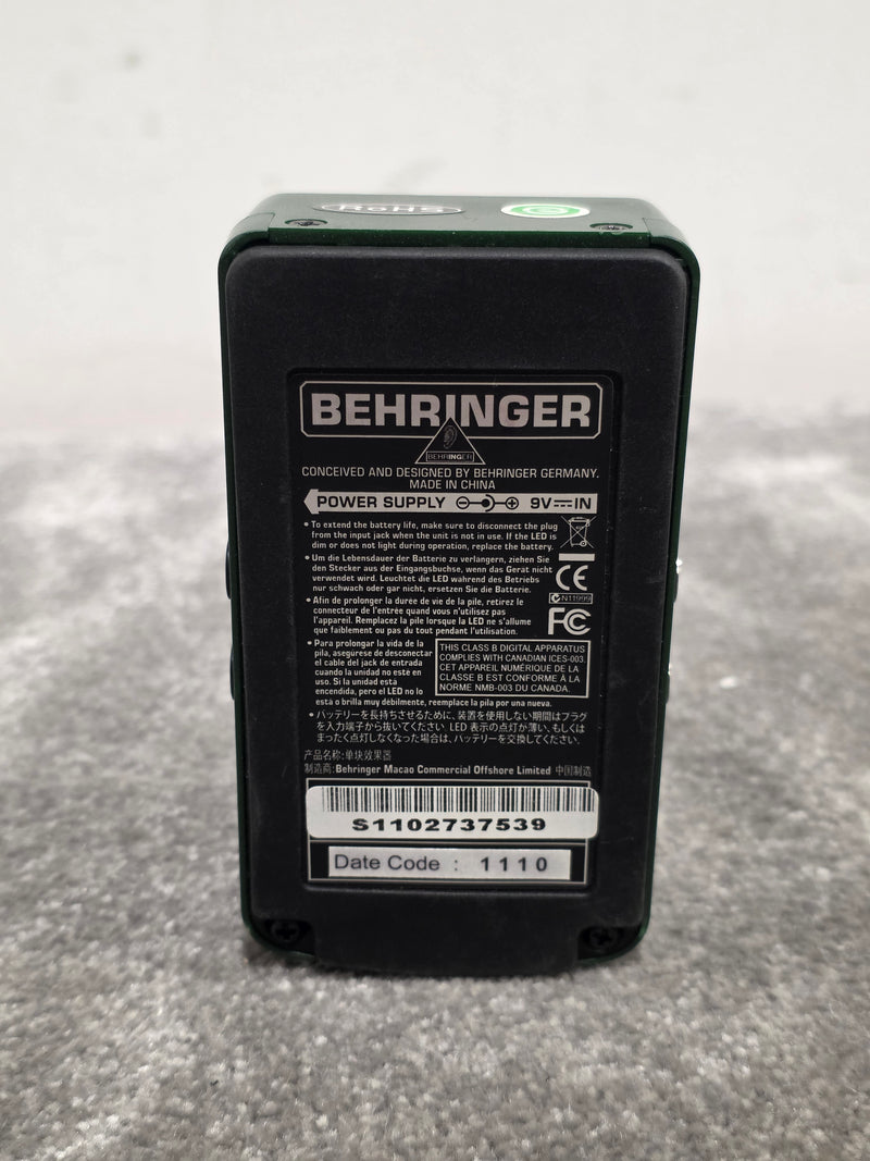 Behringer EM600 Echo Machine - Guitar Effects Pedal - Green - Good - Image 6