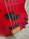Fender precision bass lyte S/N N001939 Made in japan 1994 Candy Red - Excellent w/ Hard Case & Full setup - Photo 4