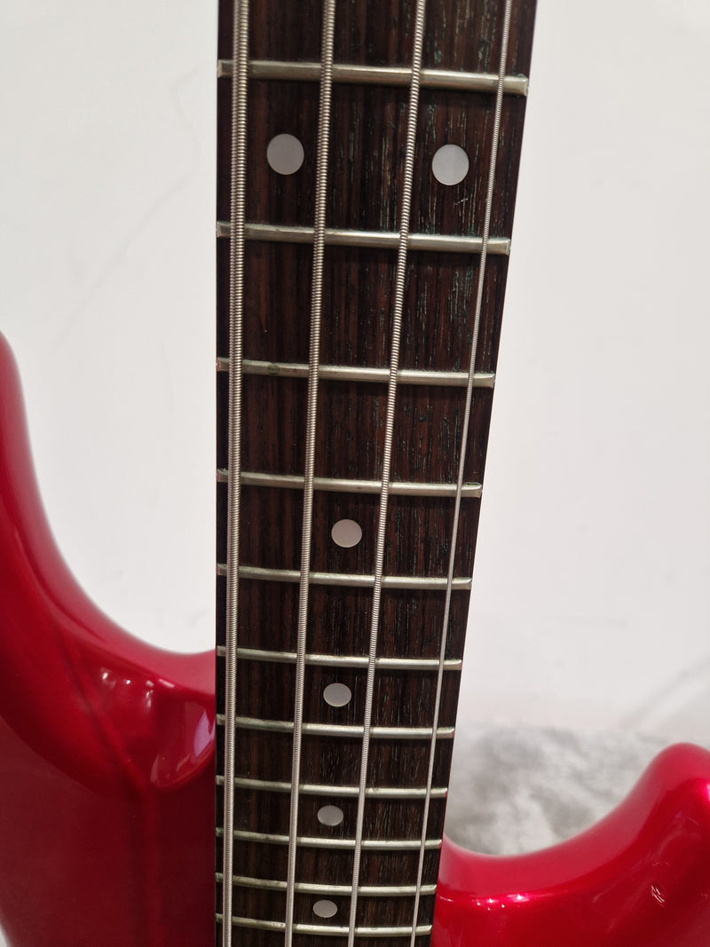 Fender precision bass lyte S/N N001939 Made in japan 1994 Candy Red - Excellent w/ Hard Case & Full setup - Image 12