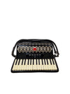 Baile Ballerina Piano Accordion Black Accordion - Well-Preserved Craftsmanship - Good w/ Hard Case - Photo 1
