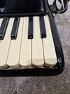 Baile Ballerina Piano Accordion Black Accordion - Well-Preserved Craftsmanship - Good w/ Hard Case - Photo 4