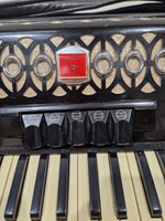Baile Ballerina Piano Accordion Black Accordion - Well-Preserved Craftsmanship - Good w/ Hard Case - Image 13