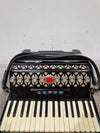 Baile Ballerina Piano Accordion Black Accordion - Well-Preserved Craftsmanship - Good w/ Hard Case - Photo 14