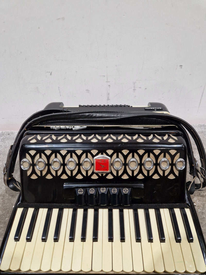 Baile Ballerina Piano Accordion Black Accordion - Well-Preserved Craftsmanship - Good w/ Hard Case - Image 14