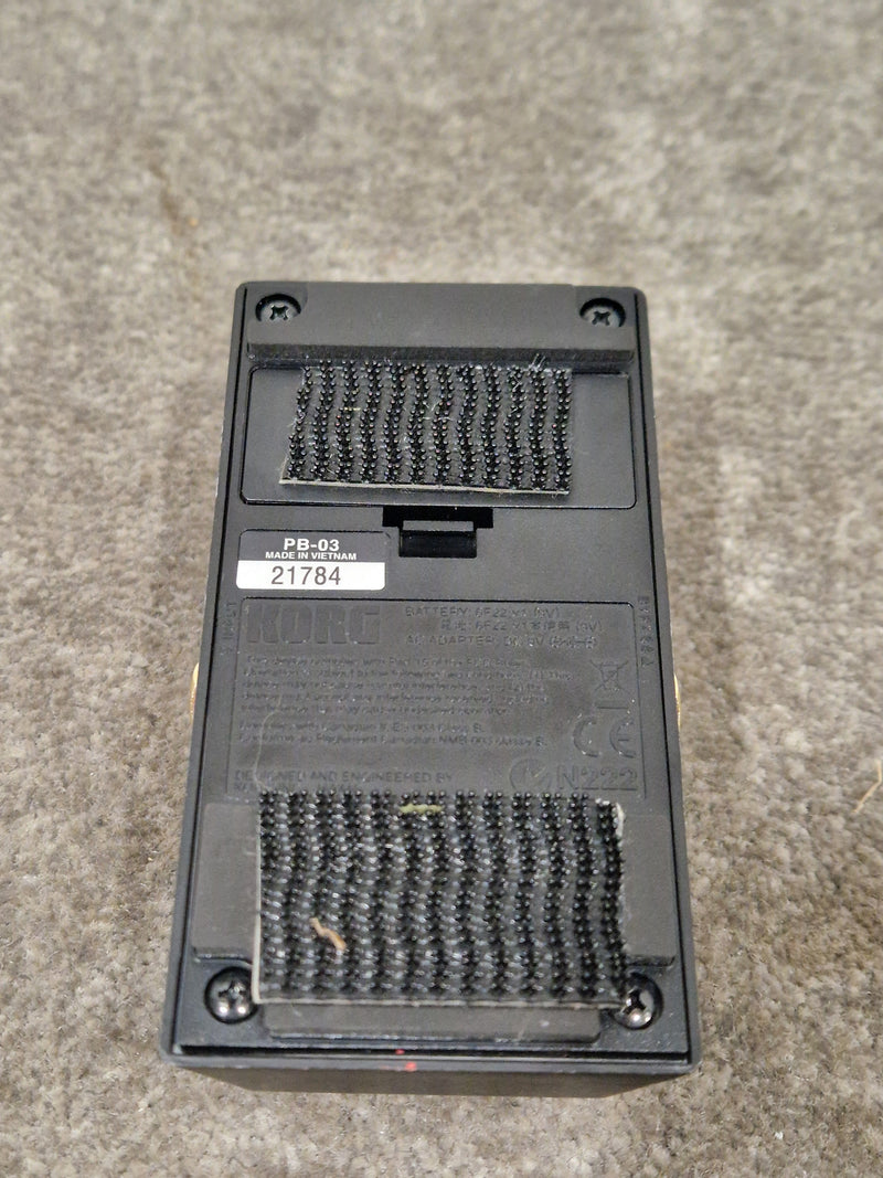 Korg Pitch Black Poly - Polyphonic Pedal Tuner - Black - Excellent - Image 8