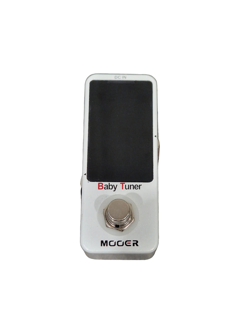 Mooer Baby Tuner - Tuner Pedal - White - Excellent - Image 1