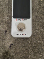 Mooer Baby Tuner - Tuner Pedal - White - Excellent - Image 2