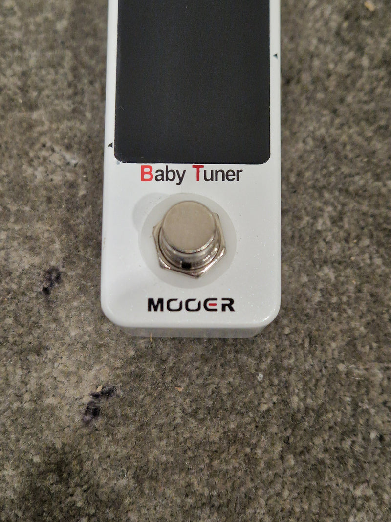 Mooer Baby Tuner - Tuner Pedal - White - Excellent - Image 2