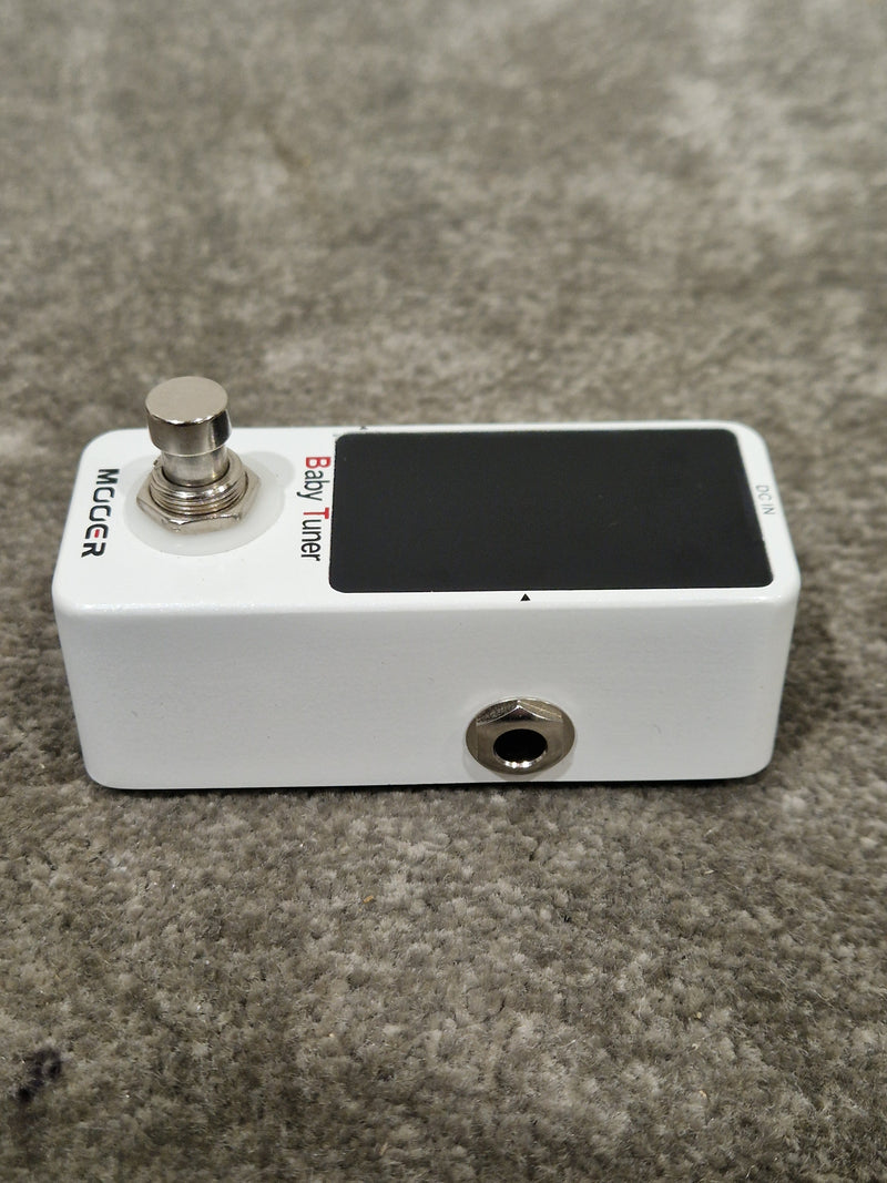 Mooer Baby Tuner - Tuner Pedal - White - Excellent - Image 4