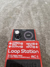 Boss RC-1 - Loop Station - Red - Excellent - Photo 3