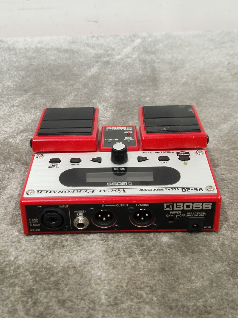 Boss VE-20 - Vocal Performer - Red - Excellent - Image 2