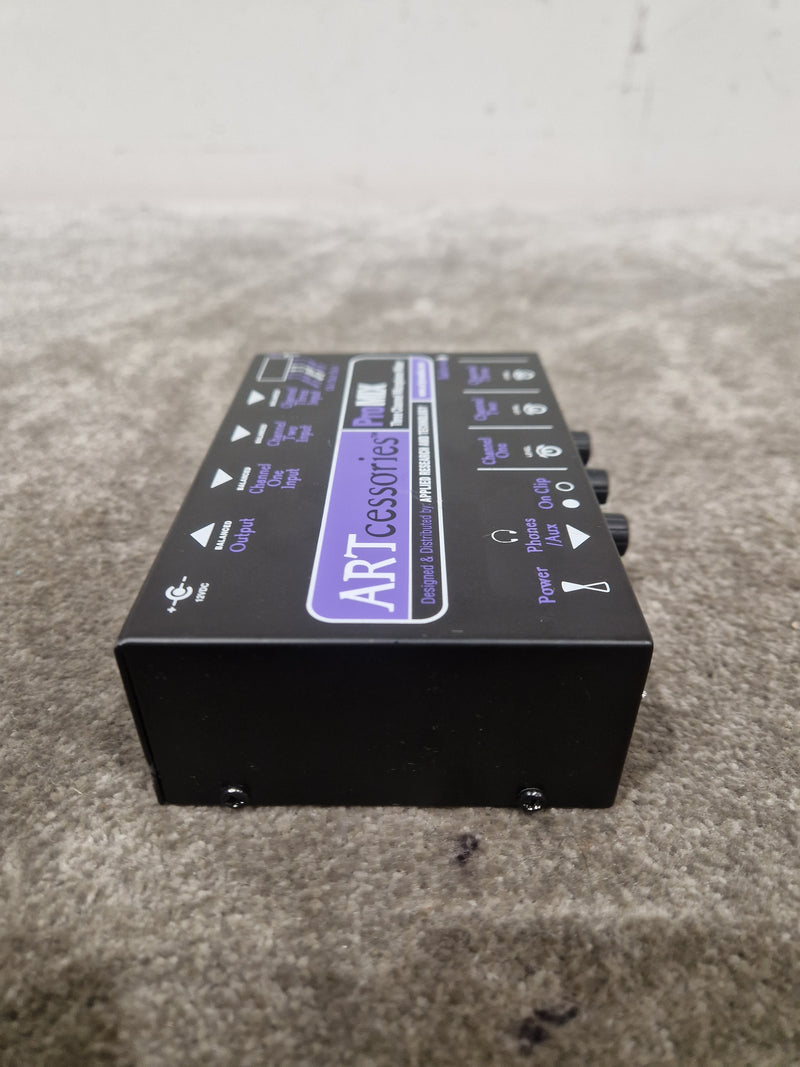 ARTcessories ProMIX - 3-Channel Microphone Mixer - Black - Excellent - Image 2