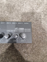 Behringer MicroMix MX400 - 4-Channel Line Mixer - Black - Excellent - Image 5