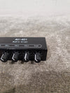 AU-401 - 4-Channel Audio Mixer - Black - Good - Photo 7