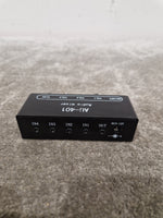 AU-401 - 4-Channel Audio Mixer - Black - Good - Image 4