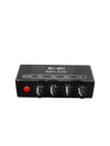 AU-401 - 4-Channel Audio Mixer - Black - Good - Photo 1