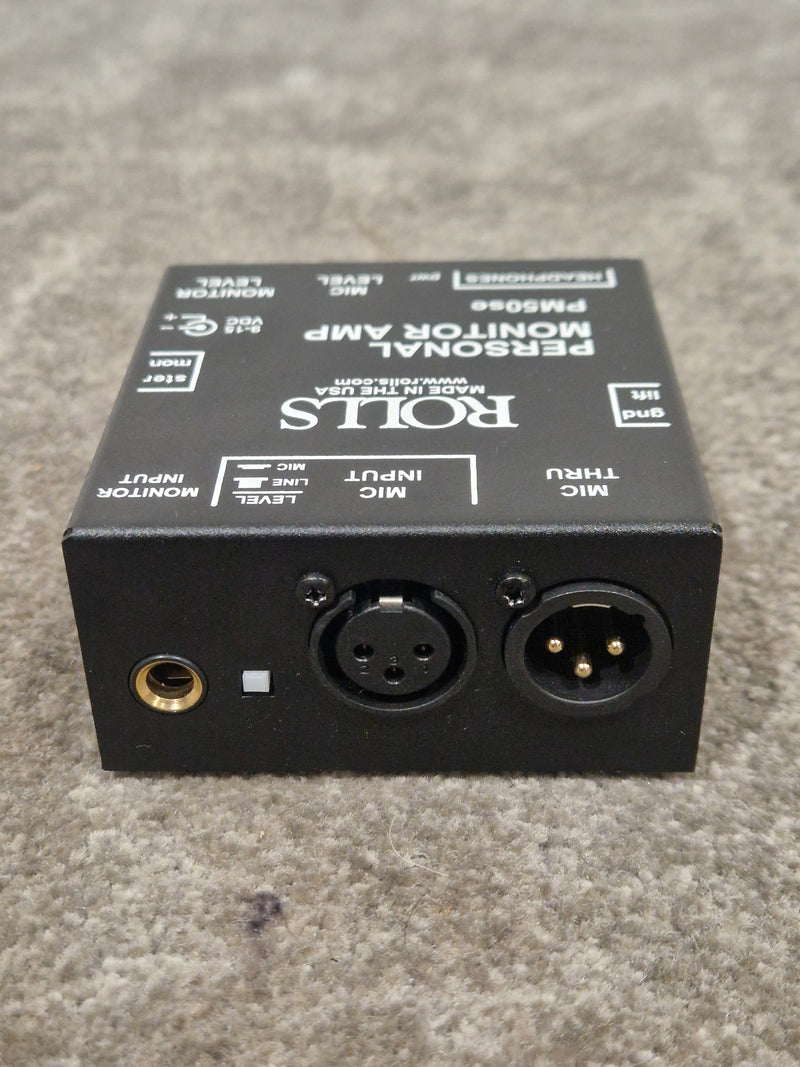 Rolls PM50se - Personal Monitor Amp - Black - Excellent - Image 2