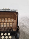 Hohner Club IIB Victoria - Diatonic Button Accordion - Pearl Celluloid - Fair - Photo 4