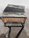 Hohner Club IIB Victoria - Diatonic Button Accordion - Pearl Celluloid - Fair - Photo 8