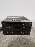 Hohner Club IIB Victoria - Diatonic Button Accordion - Pearl Celluloid - Fair - Image 5