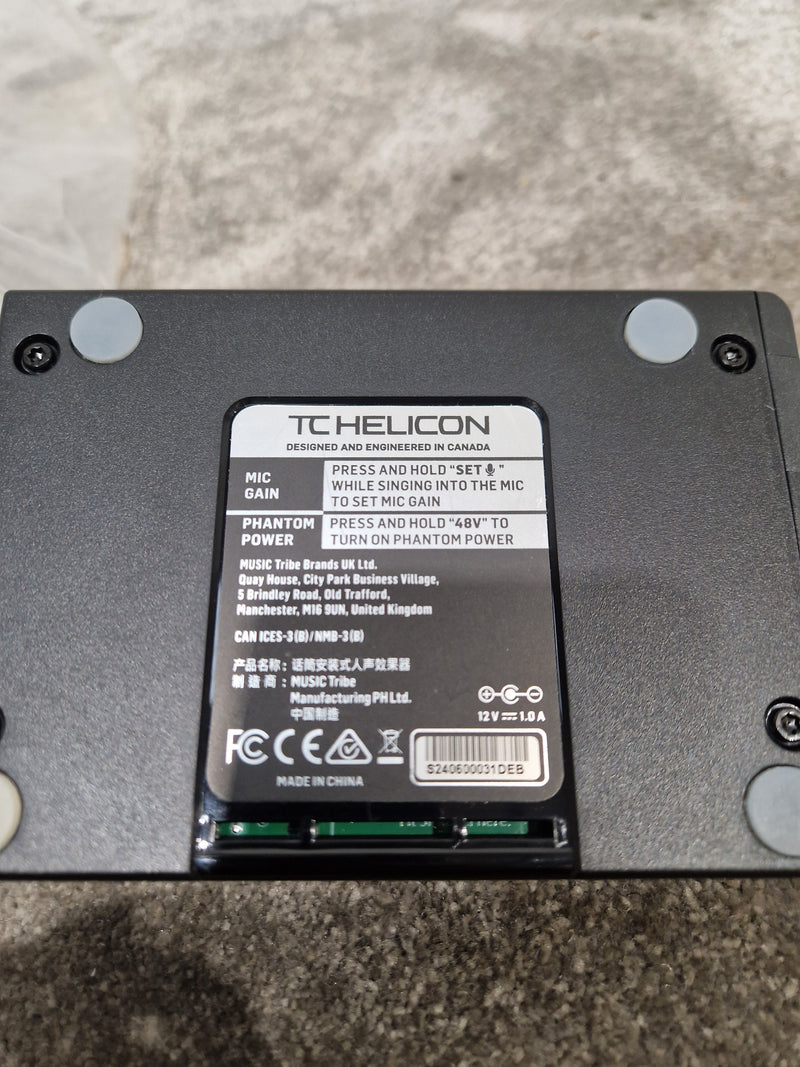TC Helicon Perform-V - Vocal Processor - Black - Excellent w/ Original Box & Cables - Image 9