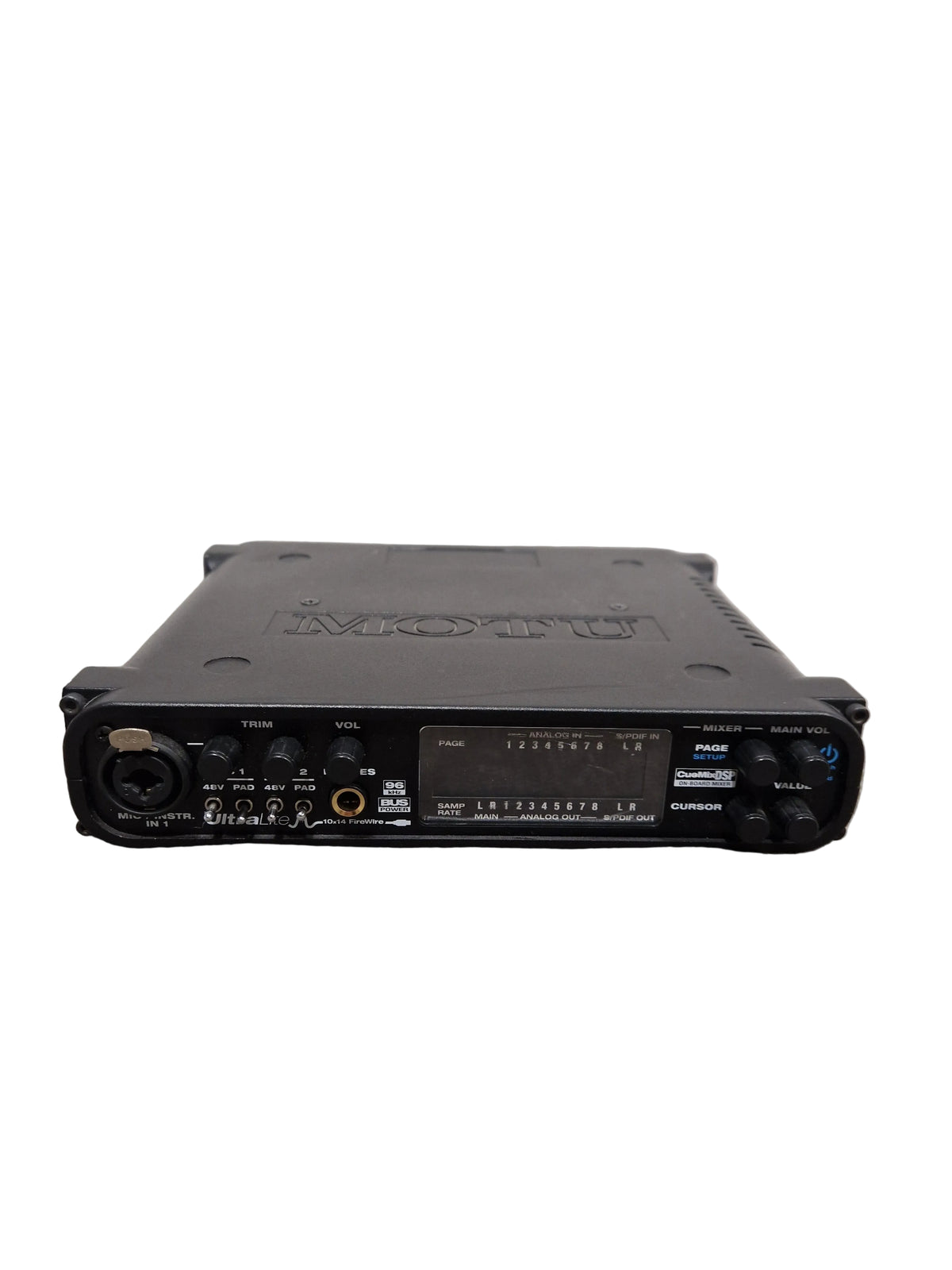 MOTU UltraLite - Audio Interface - Black - Excellent