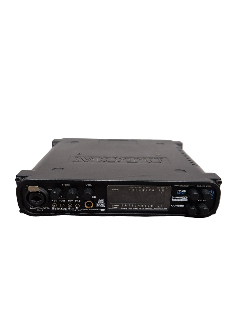 MOTU UltraLite - Audio Interface - Black - Excellent - Image 1