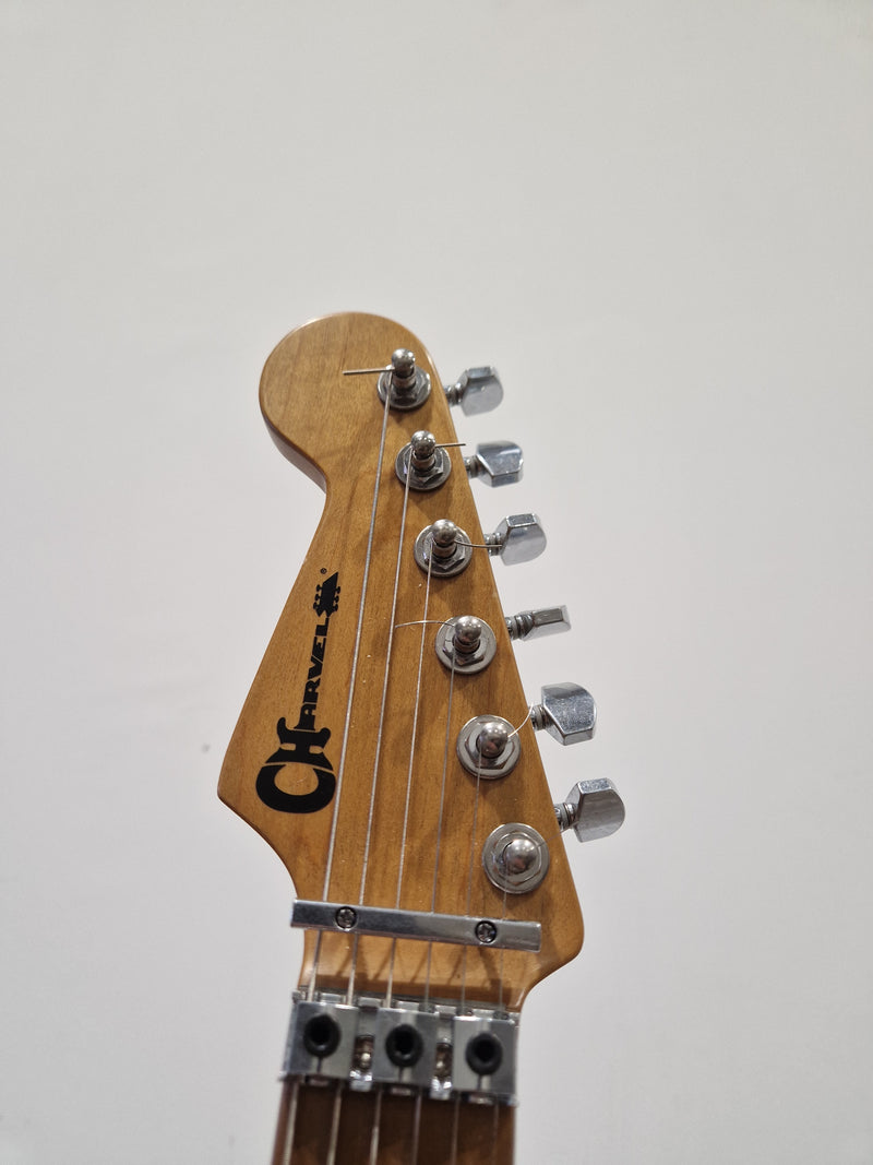 Charvel Henrik Danhage - Electric Guitar - White Relic - Excellent w/ Soft Case & spare whammy - Image 5