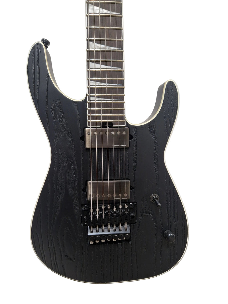 Jackson Soloist Jeff Loomis - Electric Guitar - Trans Black Burst - - Excellent w/ Original Box, Hard Case - Image 1