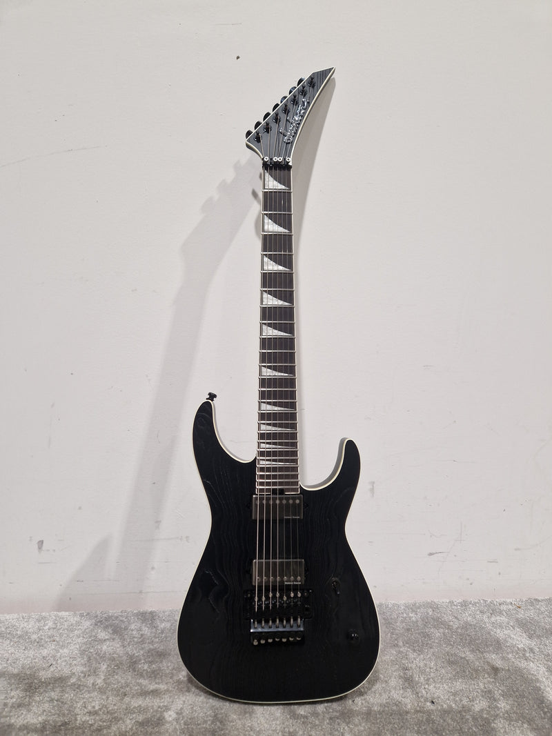 Jackson Jeff Loomis - Electric Guitar - Trans Black Flame Maple - Like New w/ Original Box, Hard Case, Manuals - Image 3