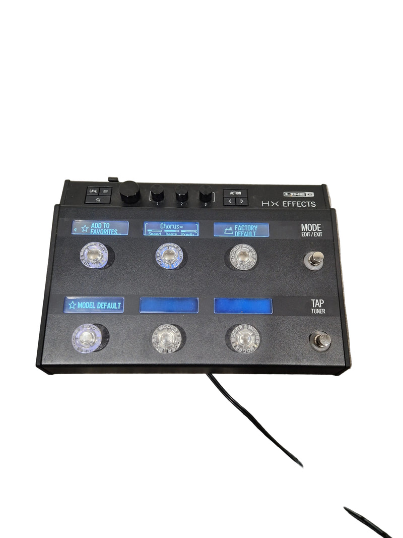 Line 6 HX Effects - Multi-Effects Pedal - Black - Excellent w/ Original Box, Manuals, Cables & Power Supply - Image 1